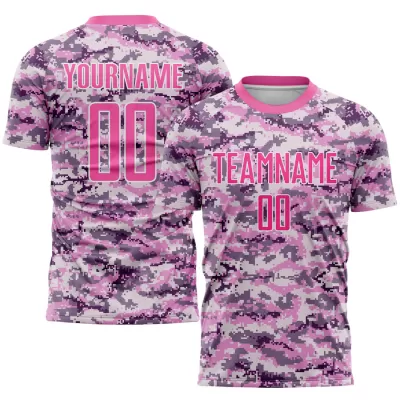 Men Custom Camo Soccer Jersey Uniform - goatjersey