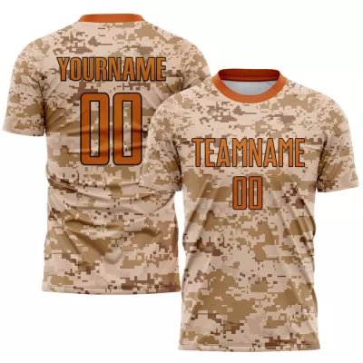 Men Custom Camo Soccer Jersey Uniform - goatjersey