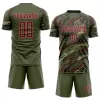 Men Custom Camo Soccer Jersey Uniform - goatjersey