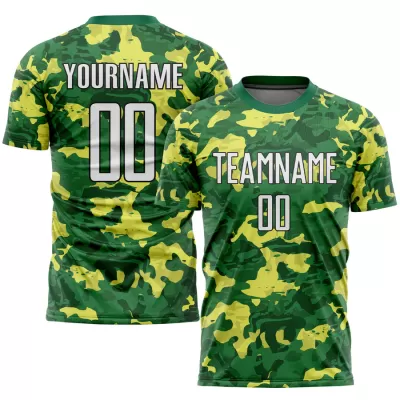 Men Custom Camo Soccer Jersey Uniform - goatjersey