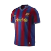 Men's 2009/10 Barcelona Retro Home Soccer Jersey - goatjersey