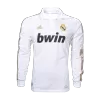 Men's 2011/12 Real Madrid Retro Home Soccer Long Sleeves Jersey - goatjersey