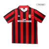 Men's 1988/89 AC Milan Retro Home Soccer Jersey - goatjersey