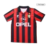 Men's 1996/97 AC Milan Retro Home Soccer Jersey - goatjersey