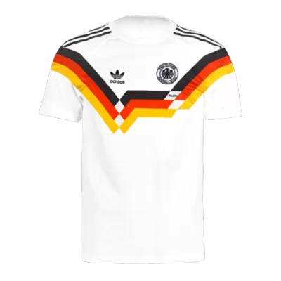 Men's 1990 Germany Retro Home Soccer Jersey - goatjersey