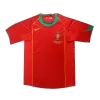 Men's 2004 Portugal Retro Home Soccer Jersey - goatjersey