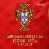 Men's 2004 Portugal Retro Home Soccer Jersey - goatjersey