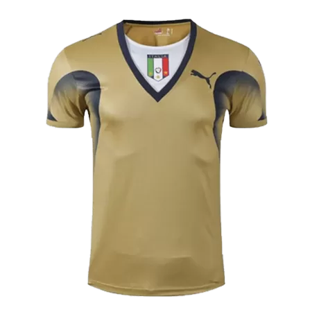 Men's 2006 Italy Retro Goalkeeper World Cup Soccer Jersey - goatjersey