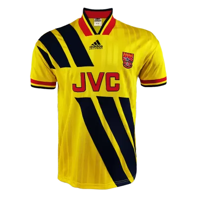 Men's 1993/94 Arsenal Retro Away Soccer Jersey - goatjersey