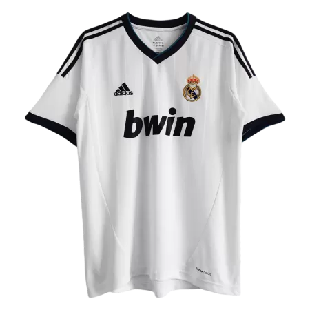 Men's 2012/13 Real Madrid Retro Home Soccer Jersey - goatjersey