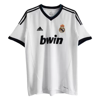 Men's 2012/13 Real Madrid Retro Home Soccer Jersey - goatjersey