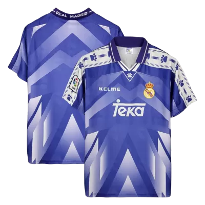 Men's 1996/97 Real Madrid Retro Away Soccer Jersey - goatjersey