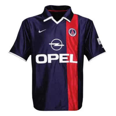 Men's 2001/02 PSG Retro Home Soccer Jersey - goatjersey