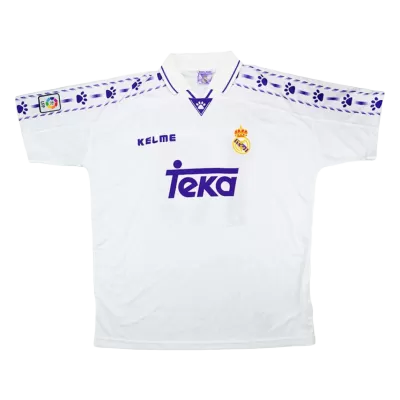 Men's 1996/97 Real Madrid Retro Home Soccer Jersey - goatjersey