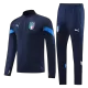 Men's Italy 2022 Tracksuit Zipper Sweat Shirt Soccer Kit (Top+Trousers) - goatjersey