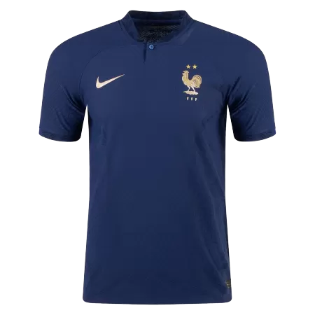 Men's France 2022 Home World Cup Player Version Soccer Jersey - goatjersey