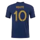 Men's France MBAPPE #10 2022 Home World Cup Player Version Soccer Jersey - goatjersey