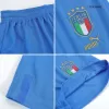 Kids Italy 2022 Away Soccer Jersey Kits(Jersey+Shorts) - goatjersey