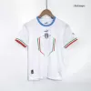 Kids Italy 2022 Away Soccer Jersey Kits(Jersey+Shorts) - goatjersey