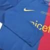 Men's 2008/09 Barcelona Retro Home Soccer Long Sleeves Jersey - goatjersey