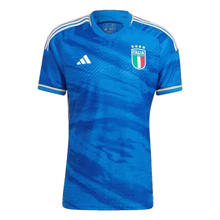 Men's Italy 2023/24 Home Player Version Soccer Jersey - goatjersey