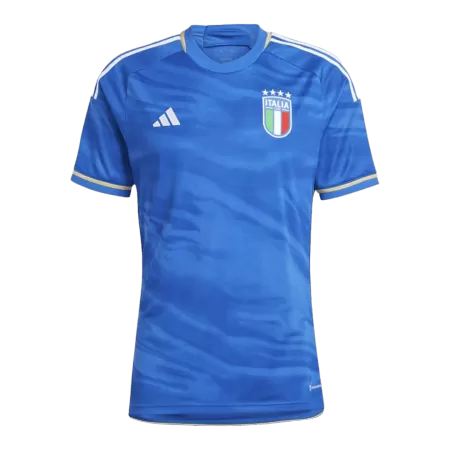 Men's Italy Home Soccer Short Sleeves Jersey 2023/24 - goatjersey