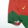 Men's Portugal Home Soccer Short Sleeves Jersey 2022 - goatjersey