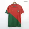 Men's Portugal Home Soccer Short Sleeves Jersey 2022 - goatjersey