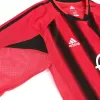 Men's 2004/05 AC Milan Retro Home Soccer Long Sleeves Jersey - goatjersey