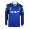 Men's 1995/96 Juventus Retro Away Soccer Long Sleeves Jersey - goatjersey