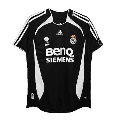 Men's 2006/07 Real Madrid Retro Away Soccer Jersey - goatjersey