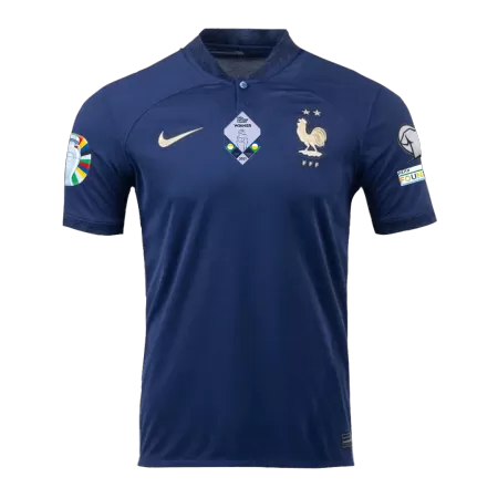 Men's France Home Soccer Short Sleeves Jersey 2024 - goatjersey