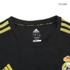 Men's 2011/12 Real Madrid Retro Away Soccer Long Sleeves Jersey - goatjersey