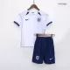 Kids England 2023 Home Soccer Jersey Kits(Jersey+Shorts) - goatjersey
