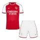 Kids Arsenal 2023/24 Home Soccer Jersey Kits(Jersey+Shorts) - goatjersey