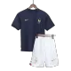 Kids France 2022 Home Soccer Jersey Kits(Jersey+Shorts) - goatjersey