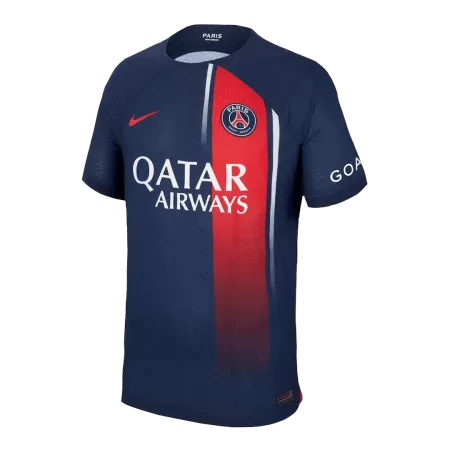 Men's PSG 2023/24 Home Player Version Soccer Jersey - goatjersey