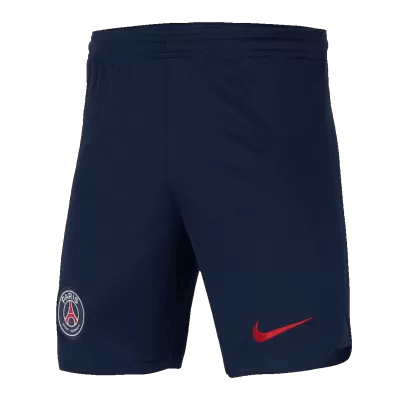 Men's PSG 2023/24 Home Soccer Shorts - goatjersey