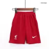 Kids Liverpool 2023/24 Home Soccer Jersey Kits(Jersey+Shorts) - goatjersey