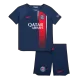 Kids PSG 2023/24 Home Soccer Jersey Kits(Jersey+Shorts) - goatjersey