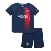 Kids PSG 2023/24 MESSI #30 Home Soccer Jersey Kits(Jersey+Shorts) - goatjersey