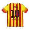 Men's 2013/14 Barcelona MESSI #10 Retro Away Soccer Jersey - goatjersey