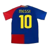 Men's 2008/09 Barcelona MESSI #10 Retro Home Soccer Jersey - goatjersey