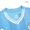 Men's Manchester City DE BRUYNE #17 2023/24 Home Player Version Soccer Jersey - goatjersey