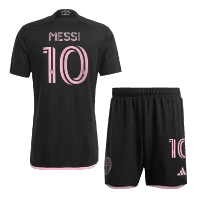 Men's 2023 Inter Miami CF MESSI #10 Away Soccer Kit(Jersey+Shorts) - goatjersey