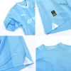 Kids Manchester City 2023/24 Home Soccer Jersey Kits(Jersey+Shorts) - goatjersey