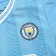 Kids Manchester City 2023/24 Home Soccer Jersey Kits(Jersey+Shorts) - goatjersey
