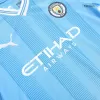 Kids Manchester City 2023/24 Home Soccer Jersey Kits(Jersey+Shorts) - goatjersey