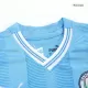 Kids Manchester City 2023/24 Home Soccer Jersey Kits(Jersey+Shorts) - goatjersey
