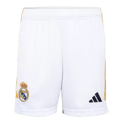 Men's Real Madrid 2023/24 Home Soccer Shorts - goatjersey